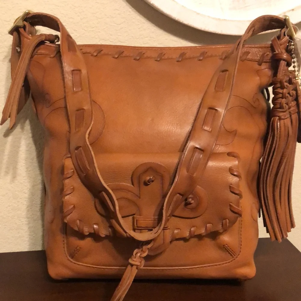 Anna Sui x Coach Fleur de Lis Duffel Sac LE Bag - Picture 6 of 14